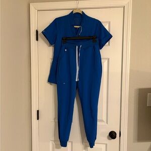 FIGS XS Petite Royal Blue Scrubs